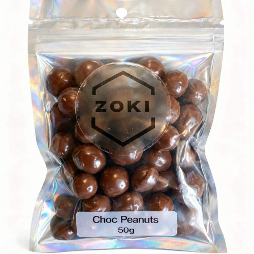 Choc Peanuts 50g